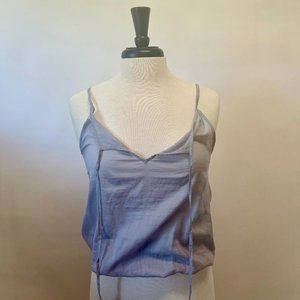 Lavender Woven Cotton Top